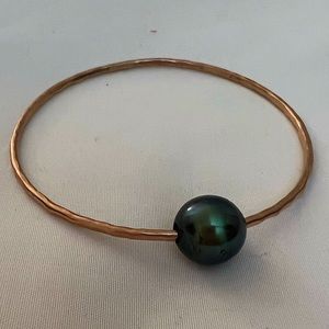 Misha Hawaii Rose Gold Bangle Size 8